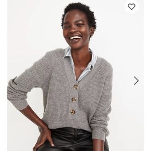 Ribbed Lyle Henley Sweater